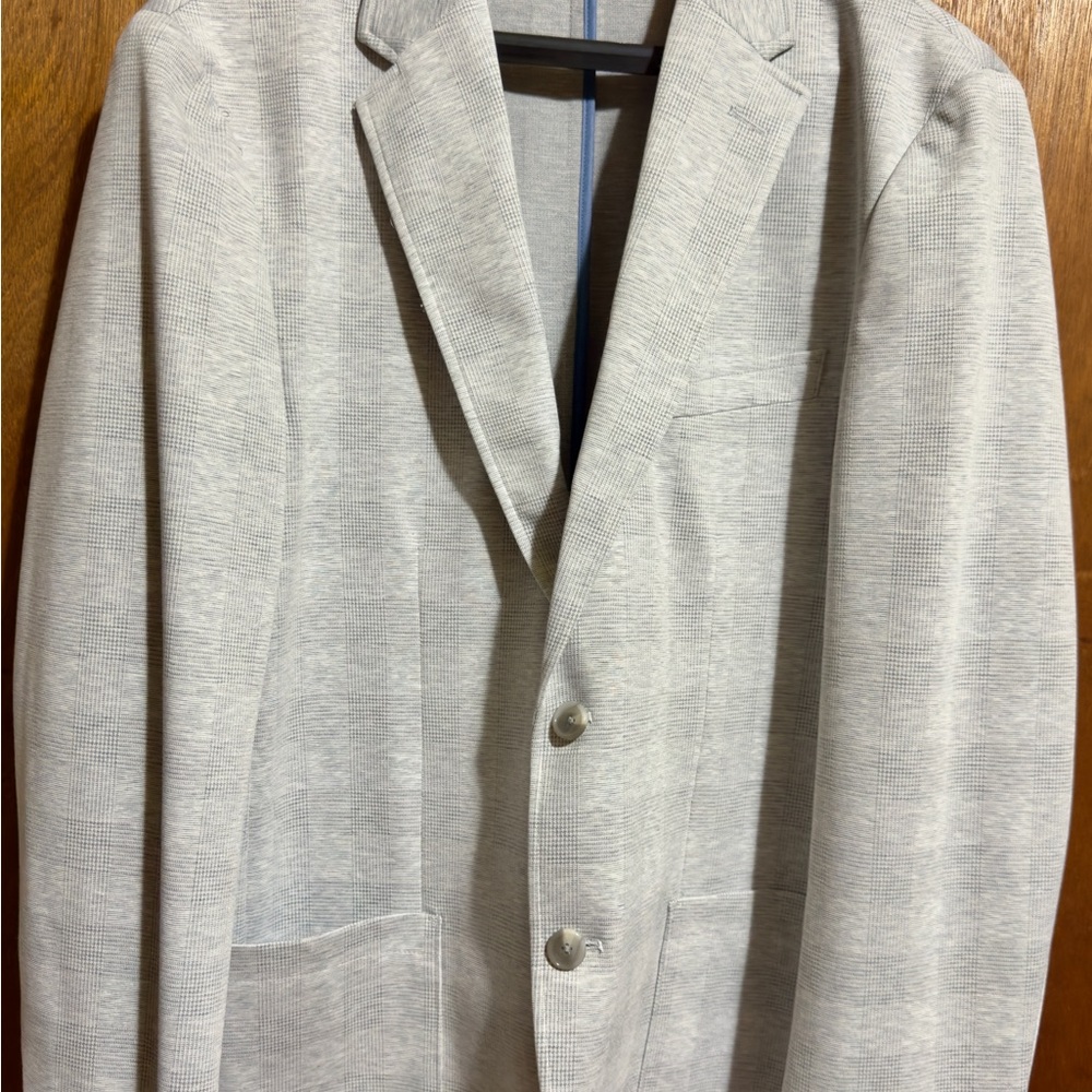 Men's Warehouse Michael Strahan Collection Light Gray Blazer